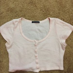 NWOT| ZELLY BUTTON UP TOP